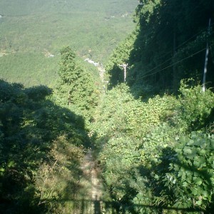 朝熊山ケーブルカー跡